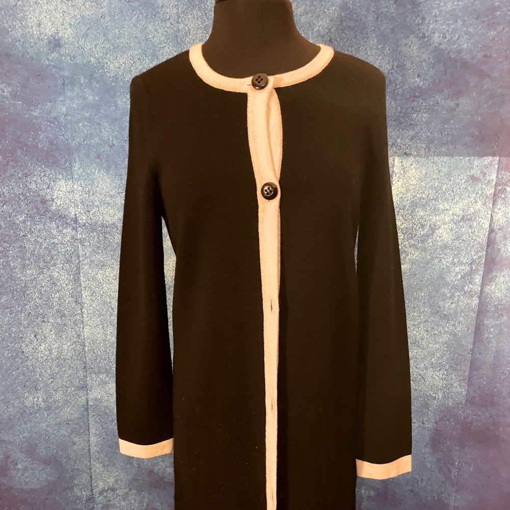 Ann Taylor size Small Black sweater cardigan top